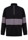 Front Row Panelled ¼ Zip FR06M