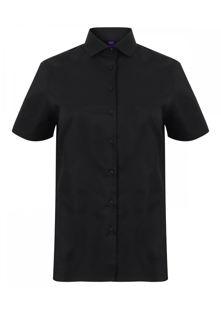 Henbury Womens Short Sleeve Stretch Shirt HB538