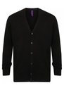 Henbury V-button Cardigan HB722