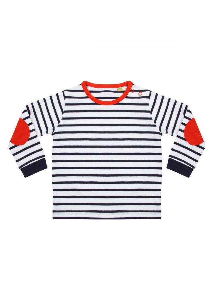 Larkwood Baby/Toddler Striped Long Sleeve T-Shirt LW28T