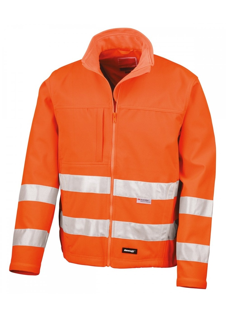 Result Safeguard High-Vis Safety Softshell Jacket R117A