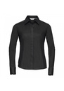 Russell Collection Ladies Long Sleeve Fitted Polycotton Poplin Shirt R924F