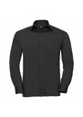 Russell Collection Mens Long Sleeve Classic Polycotton Poplin Shirt R934M