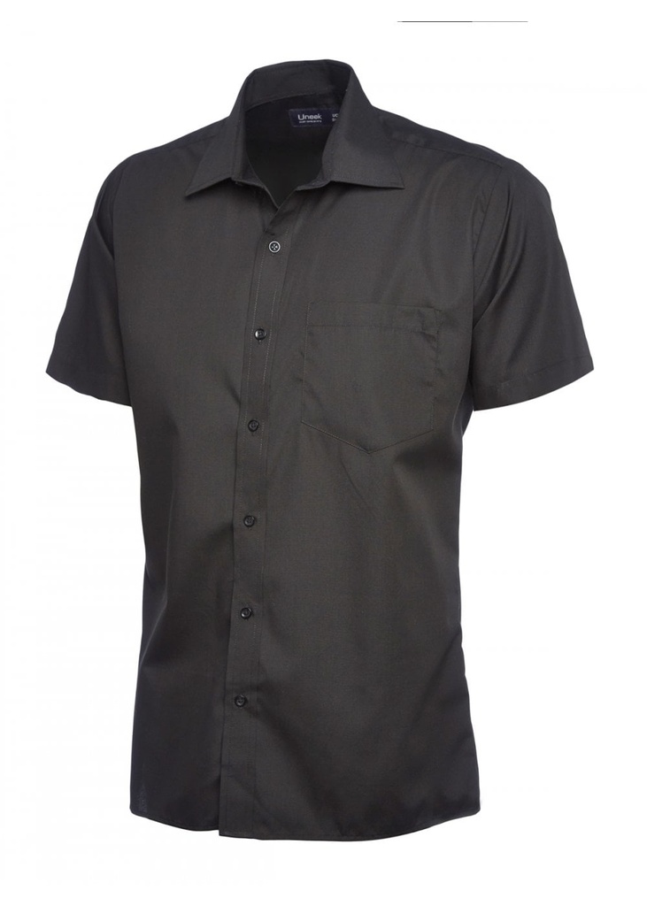 Uneek Mens Poplin Half Sleeve Shirt UC710