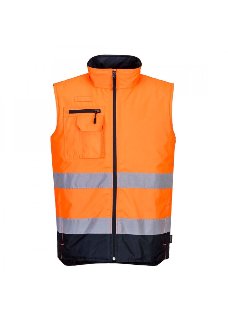 Portwest Hi-Vis Two Tone Bodywarmer S267