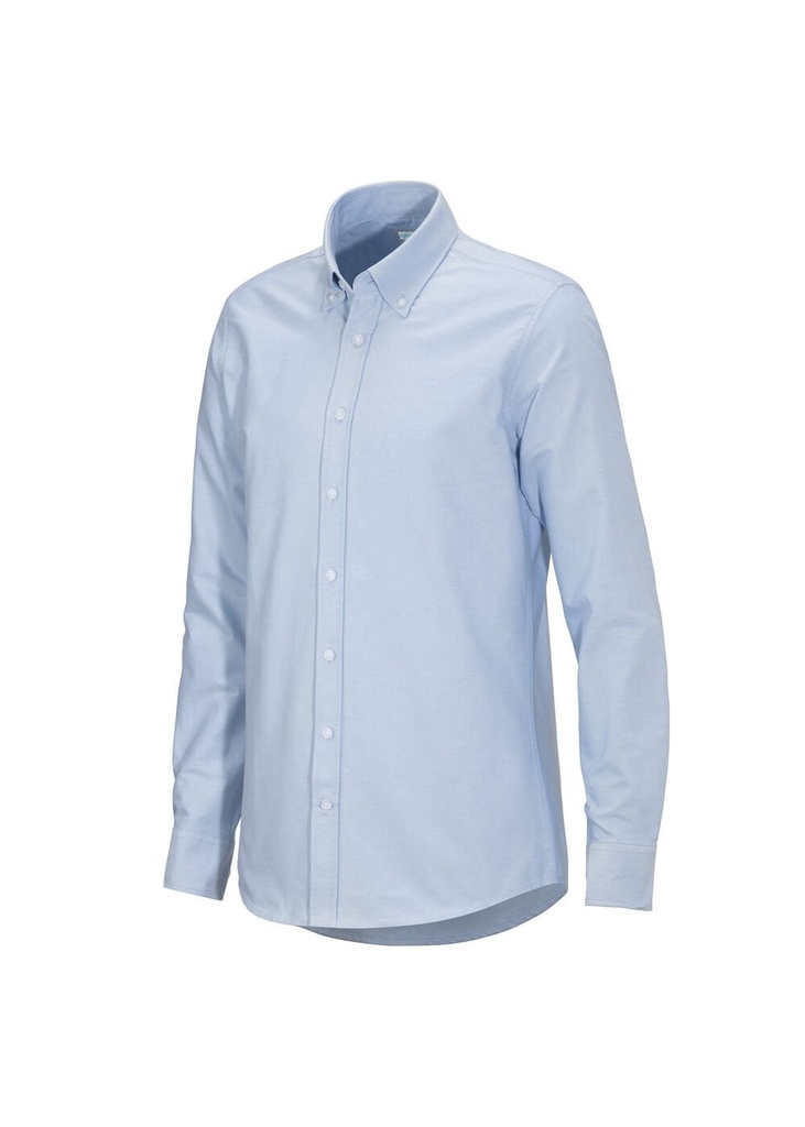 Cottover Mens Oxford Slim fit Long Sleeve Shirt 141032