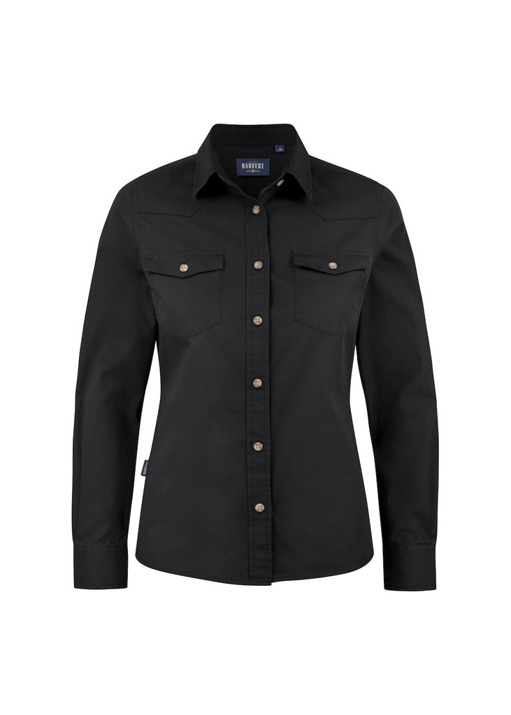 Harvest Treemore Ladies Long Sleeve Twill Shirt 2123027