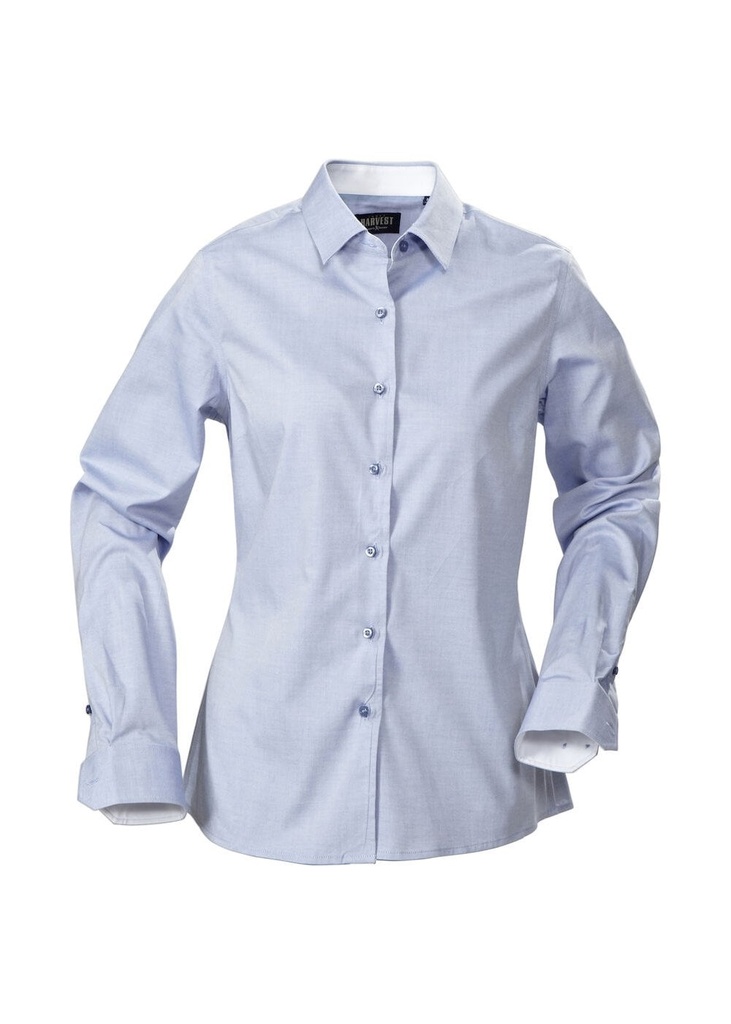 Harvest Redding Ladies Oxford Long Sleeve Shirt 2123023