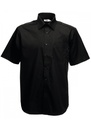 Fruit Of The Loom Mens Short Sleeve Poplin Shirt 65116