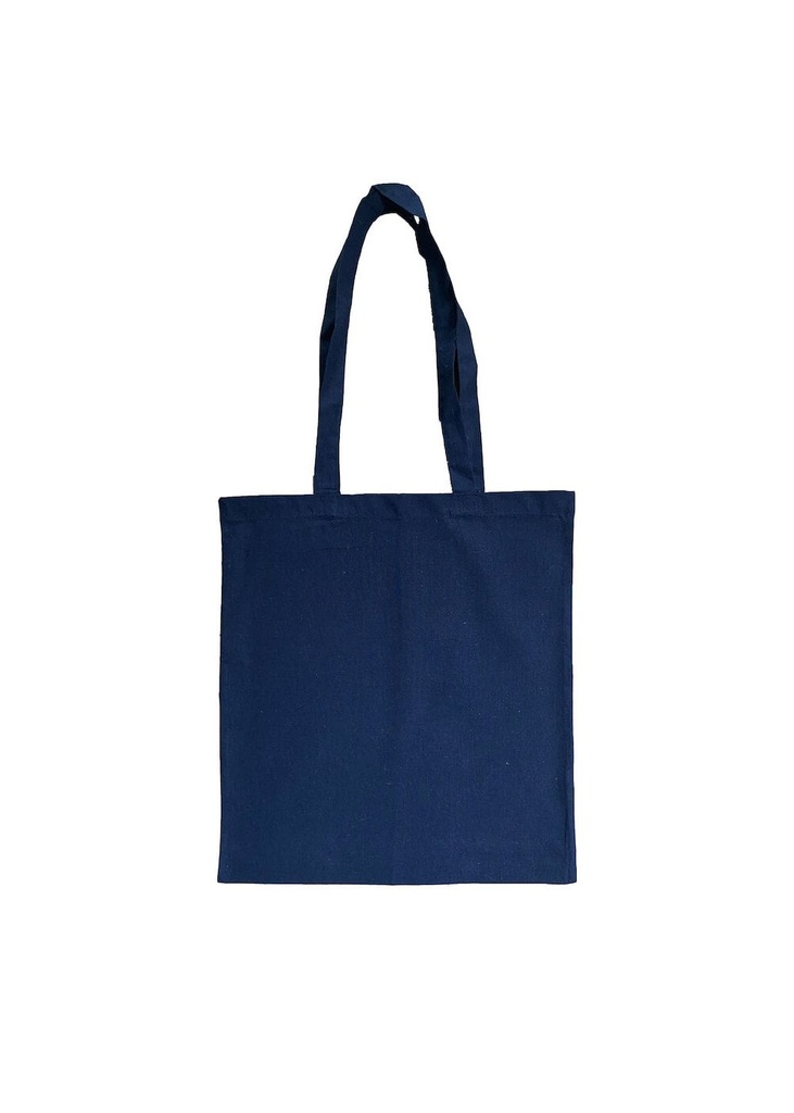 Bag Store Recycled Navy Cotton Shopper BS87000