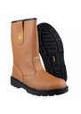 Amblers FS124 Water Resistant Pull on Safety Rigger Boot 20426