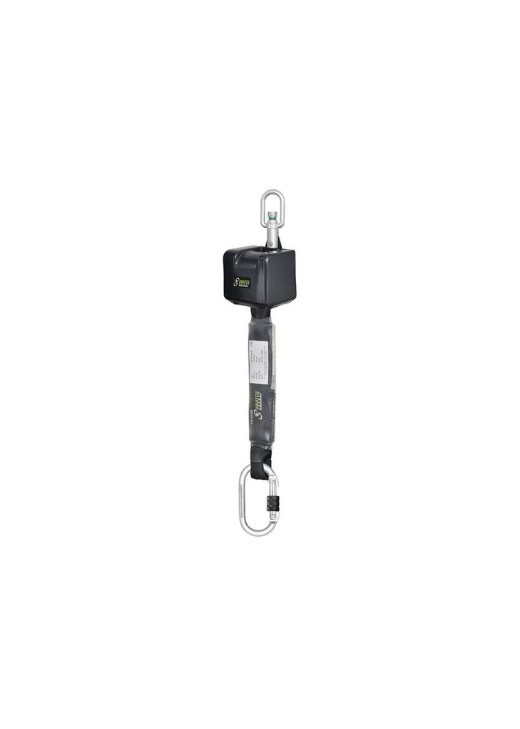 Kratos Voras Lightweight Retractable Webbing Fall Arrest Block (karabiner) FA20300