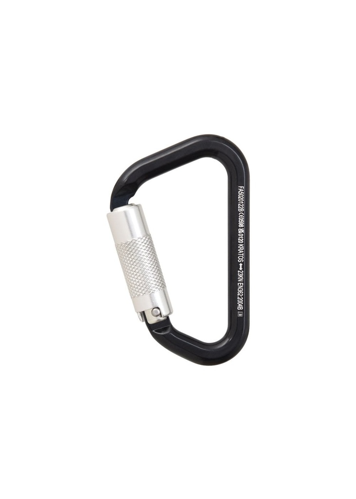 Kratos Aluminium Keylock Quarter Turn Locking Karabiner FA5020122B