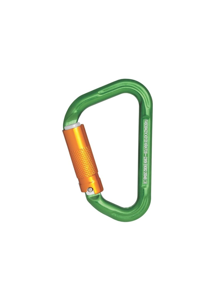 Kratos Aluminium Triple Action Locking Keylock Karabiner FA5030422B