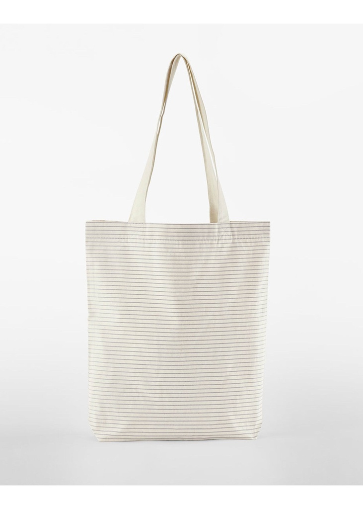 Westford Mill Striped Organic Cotton Tote W251