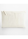 Westford Mill Striped Organic Cotton Accessory Pouch W253