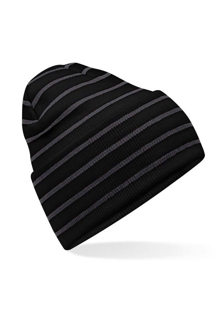Beechfield  Original Deep Cuffed Striped Beanie B39R