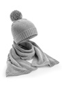 Beechfield  Knitted Scarf & Beanie Gift Set B401