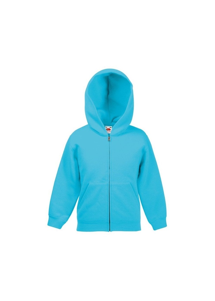 Fruit Of The Loom Kids Classic Hooded Sweatshirt Jacket 62045