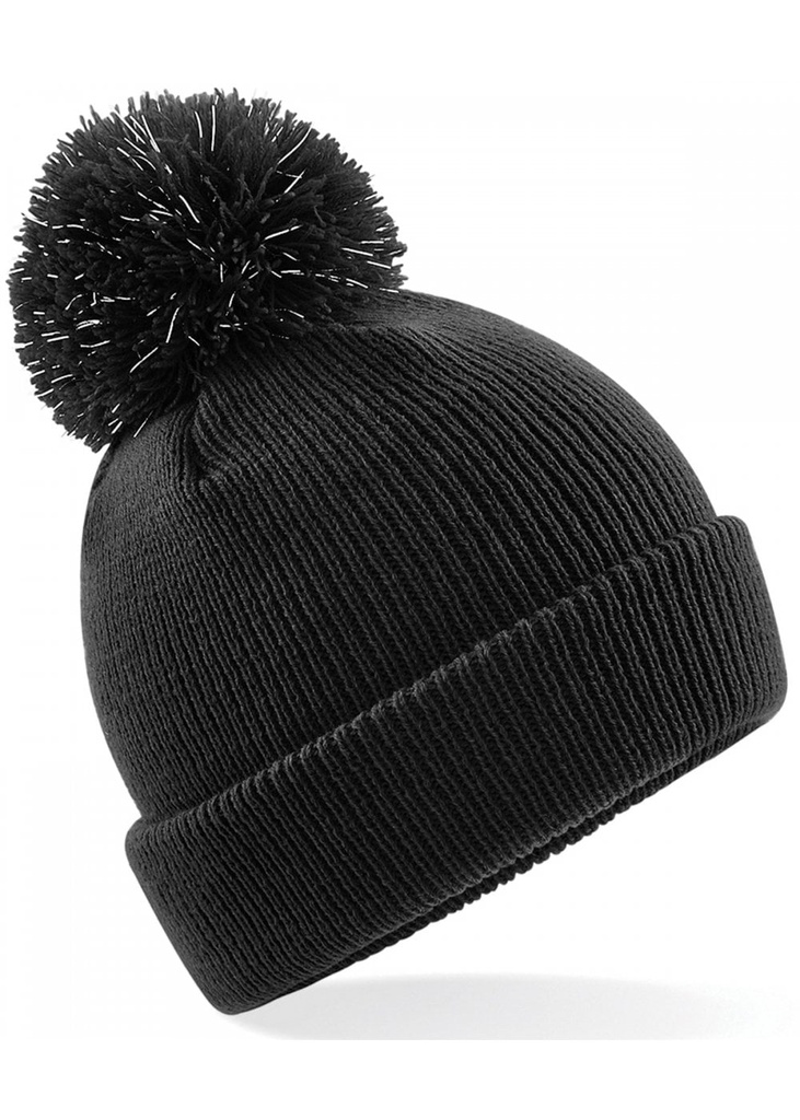 Beechfield Junior Reflective Bobble Beanie B406B