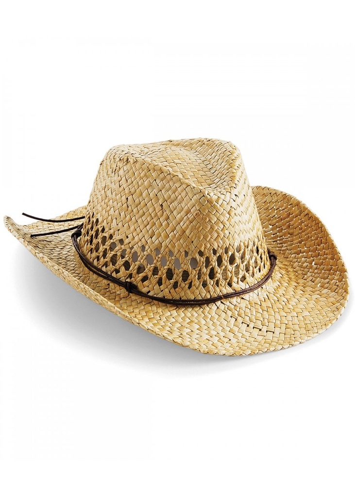 Beechfield Straw Cowboy Hat B735