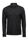 Tee Jays Mens Fashion Long Sleeve Luxury Stretch Polo TJ1412