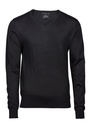 Tee Jays Mens V Neck Knitted Sweater TJ6001