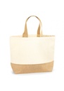 Westford Mill Jute Base Canvas Tote XL W452