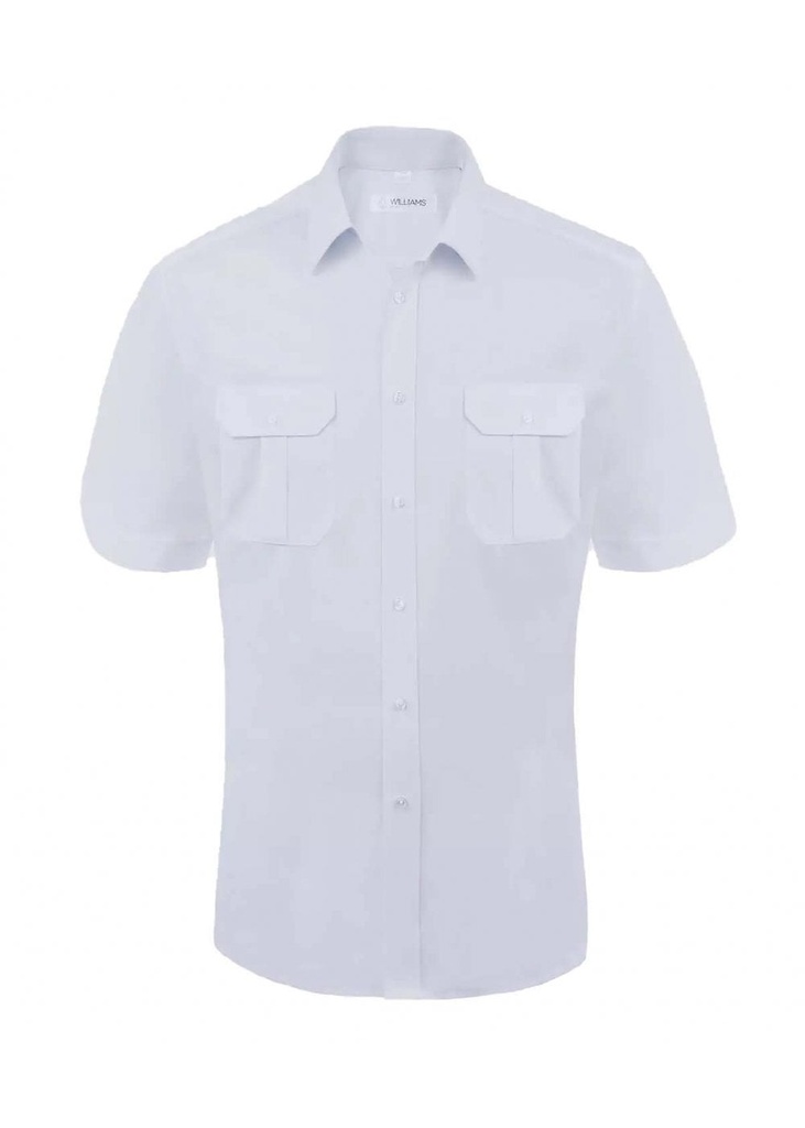Disley Bush Blue Short Sleeve Shirt DS_HB202