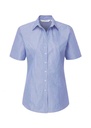 Disley Ailish Striped Short Sleeve Uniform Blouse DS_LH14SS