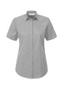 Disley Rosheen Checked Work Short Sleeve Blouse DS_LH420