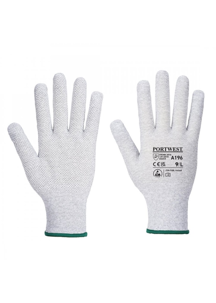 Portwest Antistatic Micro Dot Glove A196