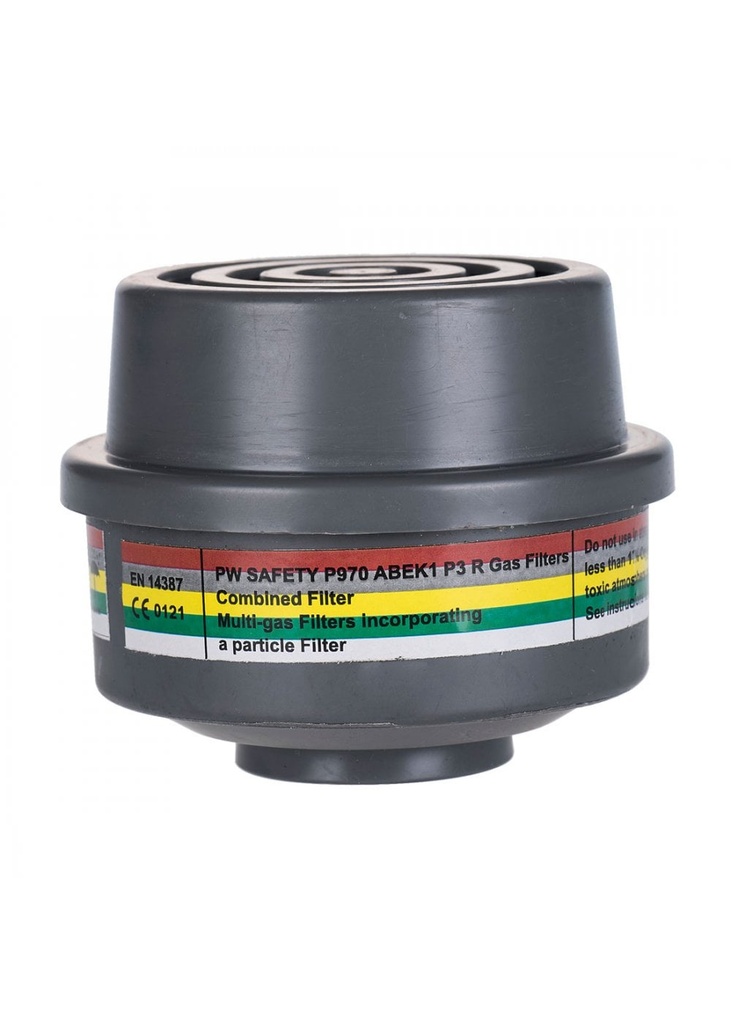 Portwest ABEK1P3 Combination Filter Special Thread Connection P970