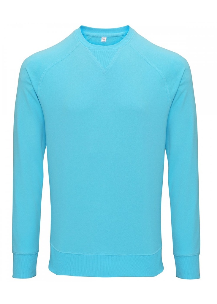 Asquith & Fox Mens Coastal Vintage Wash Loop Back Sweatshirt AQ044