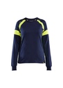 Blaklader Womens Long-Sleeved T-Shirt With Hi-Vis 35211030