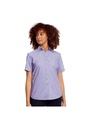 Disley Ailish Striped Short Sleeve Uniform Blouse DS_LH14SS