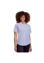 Disley Iona Stripe Short Sleeve Uniform Blouse DS_LH410