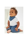 Babybugz Baby Rocks Denim Bib BZ055