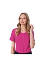 Brook Taverner Verona Short Sleeve Crepe Blouse BT2280