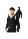 Cottonridge Sherpa Fleece Zip Hoodie-Peach Finished F15